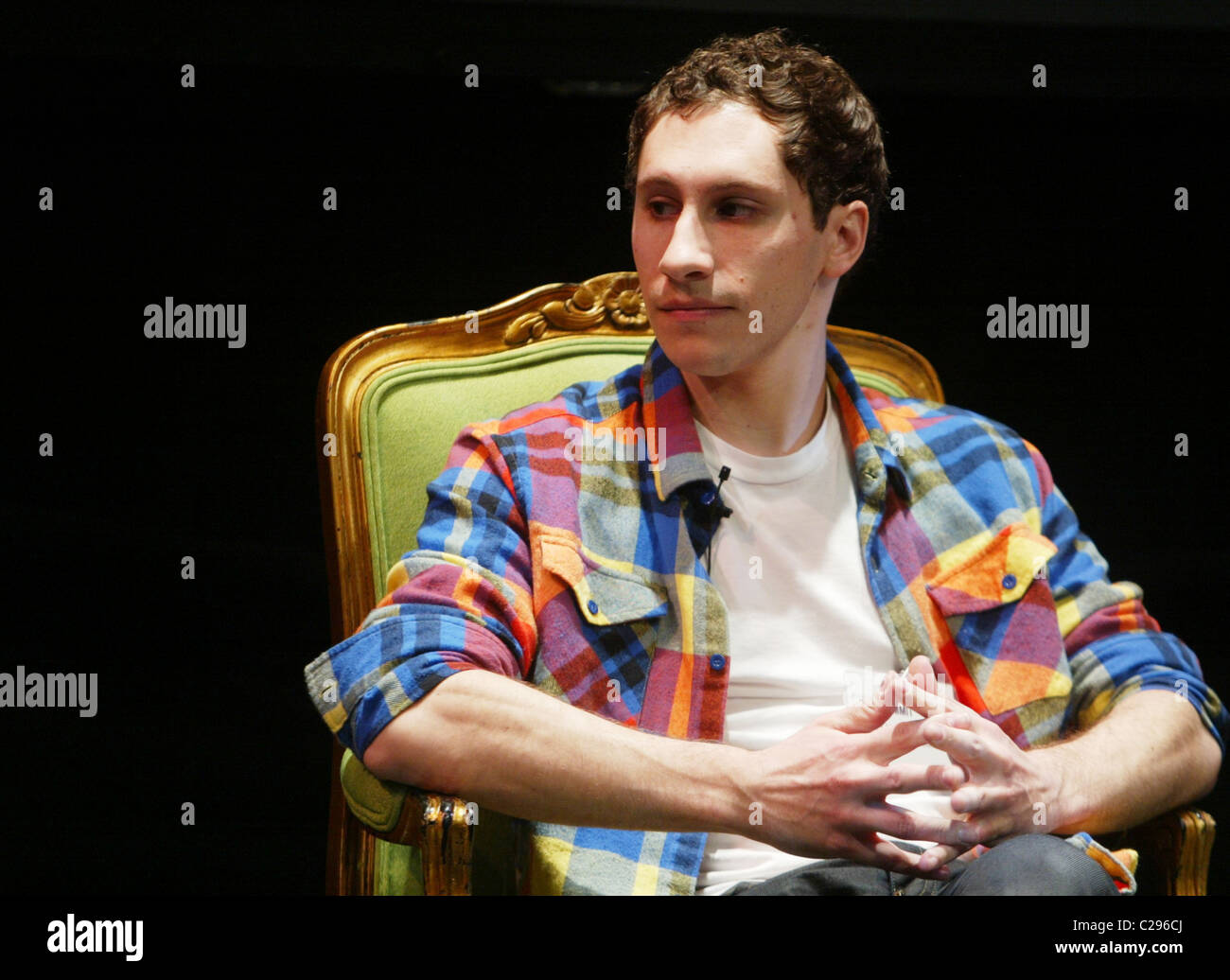 Scott Lindenbaum- cofondatore letteratura elettrico al vertice di eBOOK affrontare i mezzi di cambio rapido da stampa a Foto Stock