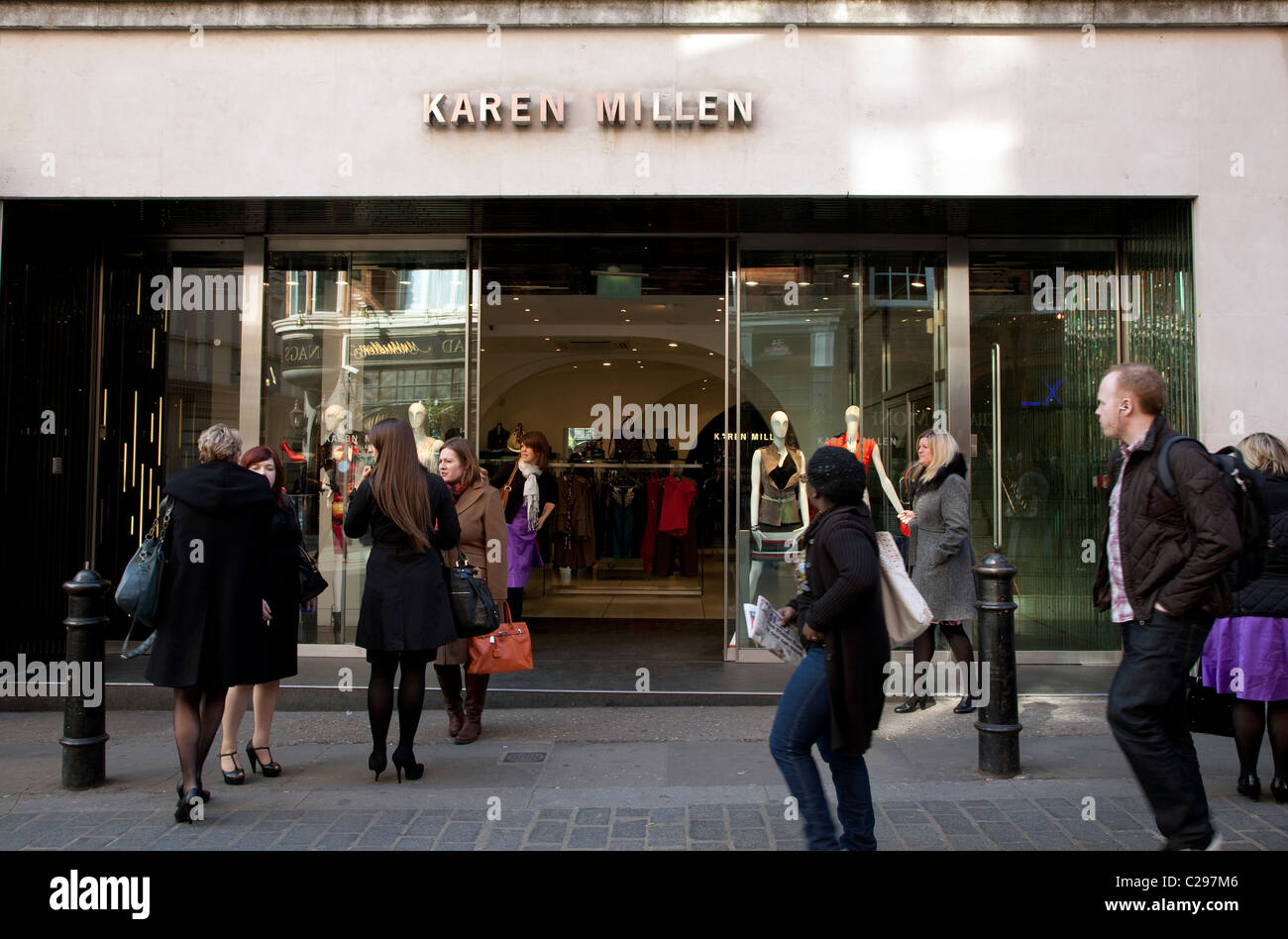 Karen Millen fashion store, Covent Garden, Londra Foto Stock