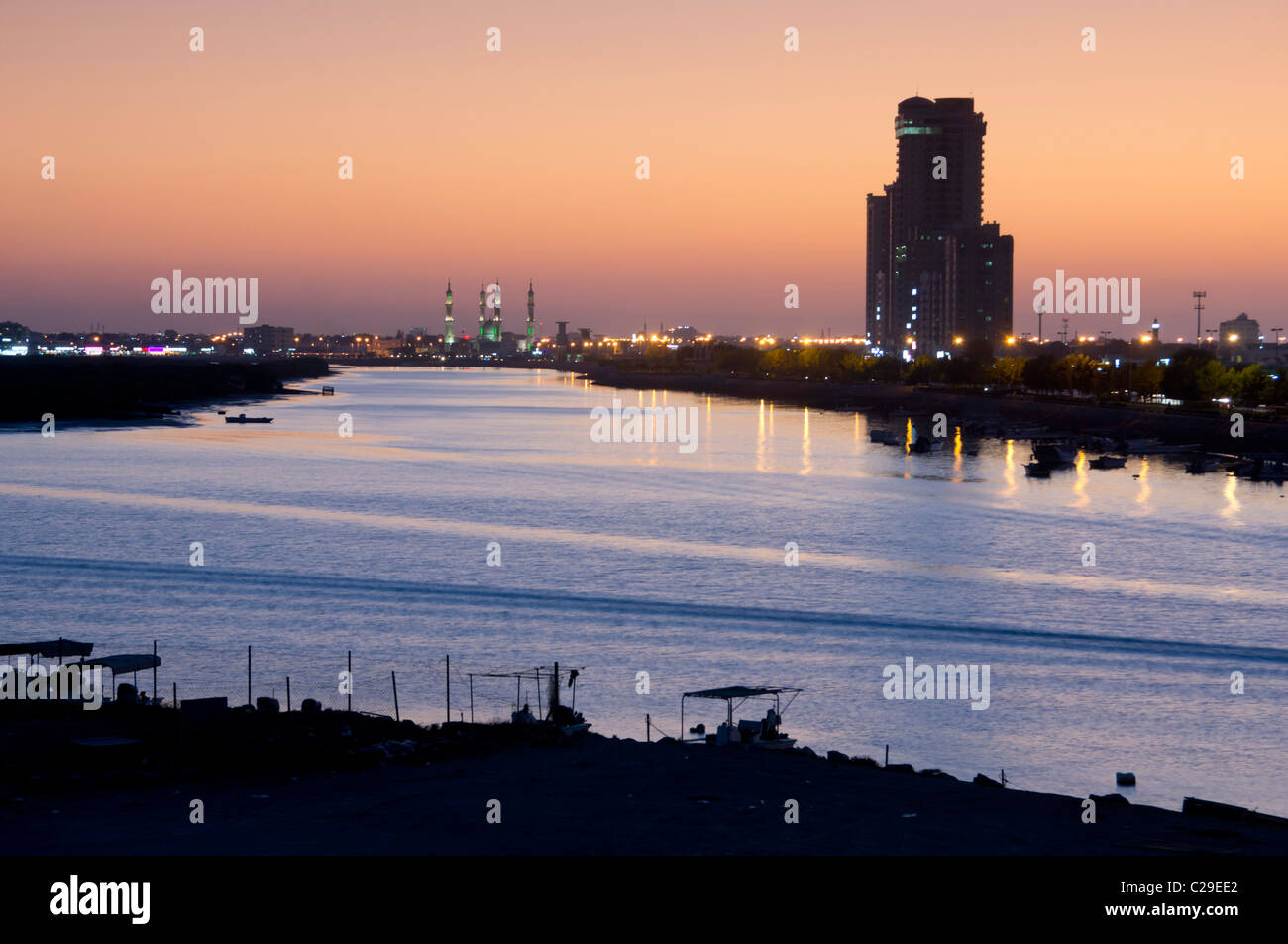 Medio oriente, Emirati Arabi Uniti, Emirati arabi uniti, Ras Al Khaimah, Nakheel Foto Stock