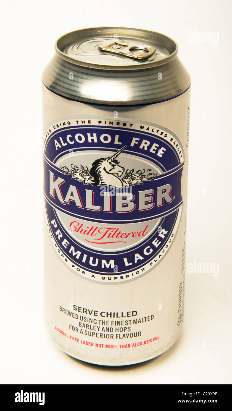 Alcool Kaliber libera maggiore di 0% Foto Stock