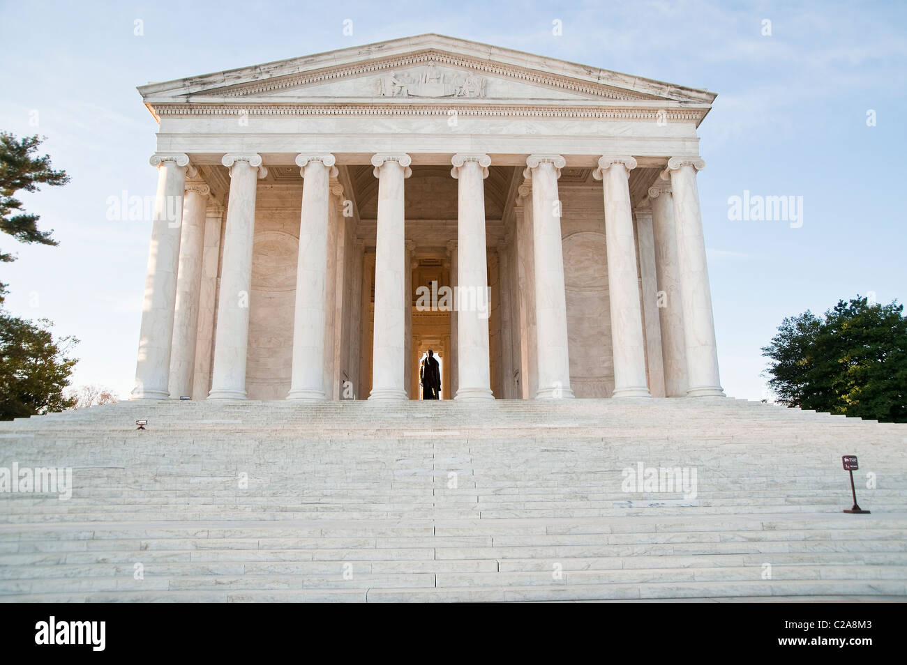 Il Jefferson Memorial a Washington DC Foto Stock