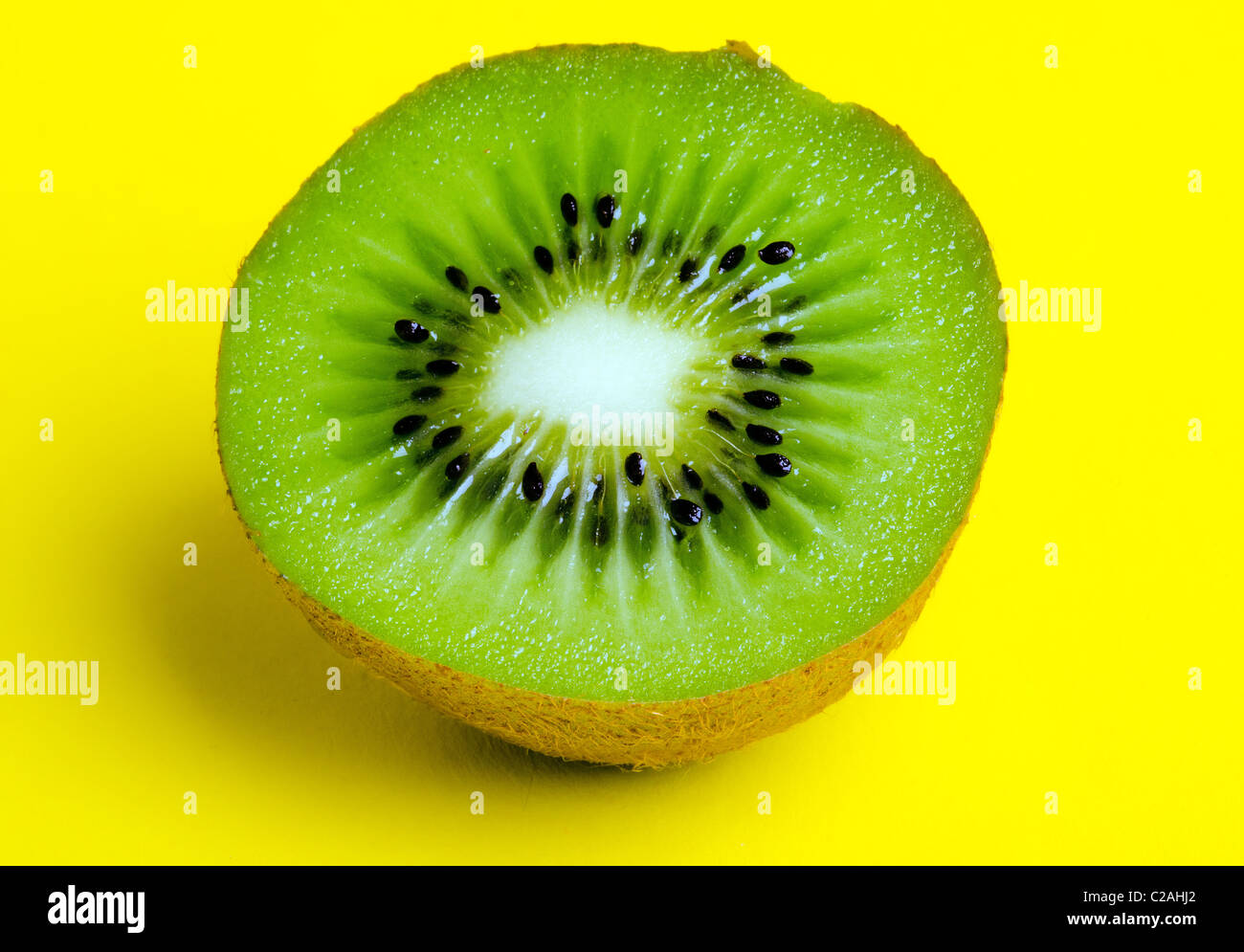 Close up di un sano kiwi Foto Stock