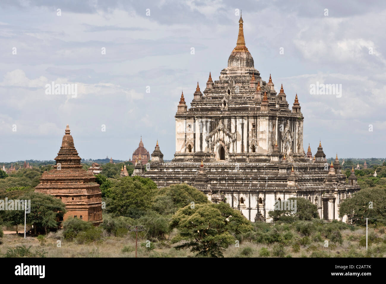 Bagan, Myanmar, Thatbyinnyu Temple Foto Stock