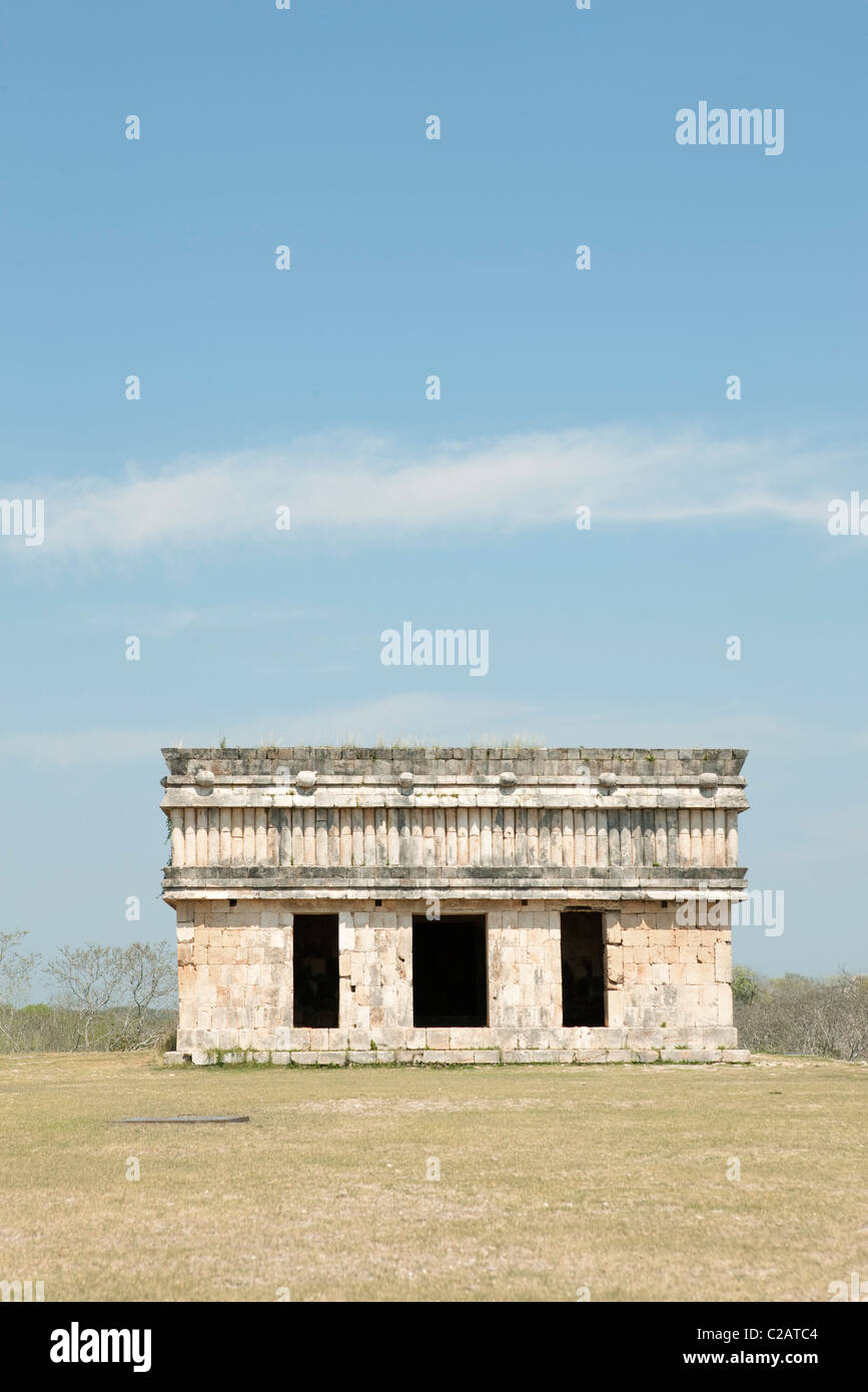 Messico, Yucatan Stato, Uxmal, casa delle tartarughe, rovine maya Foto Stock