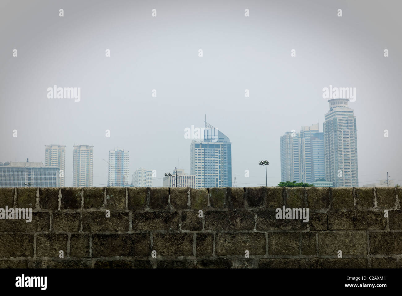 Filippine, Luzon, Manila, cityscape Foto Stock