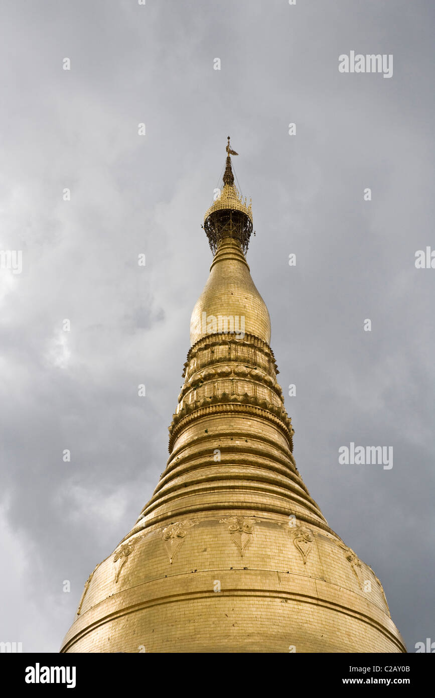Yangon, Myanmar, Shwedagon pagoda Foto Stock