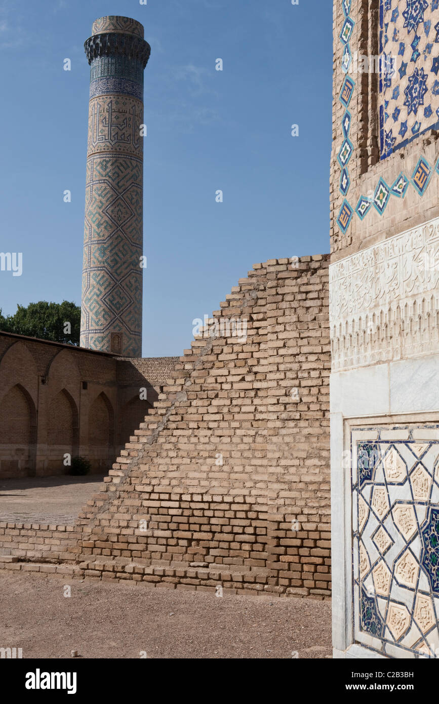Uzbekistan, Samarcanda, Moschea Bibi-Khanym Foto Stock