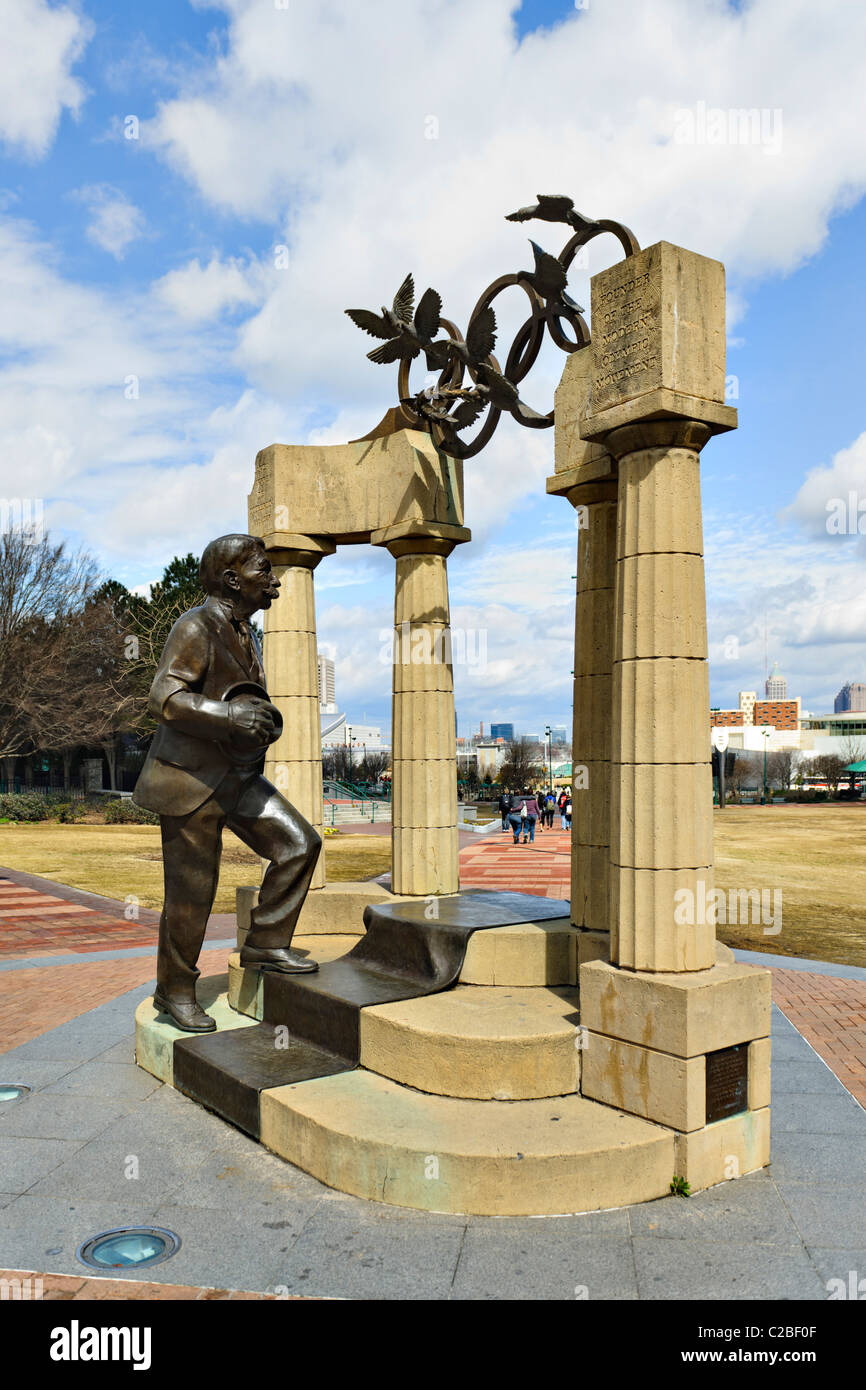 Gateway di sogni, Centennial Olympic Park, Atlanta Foto Stock