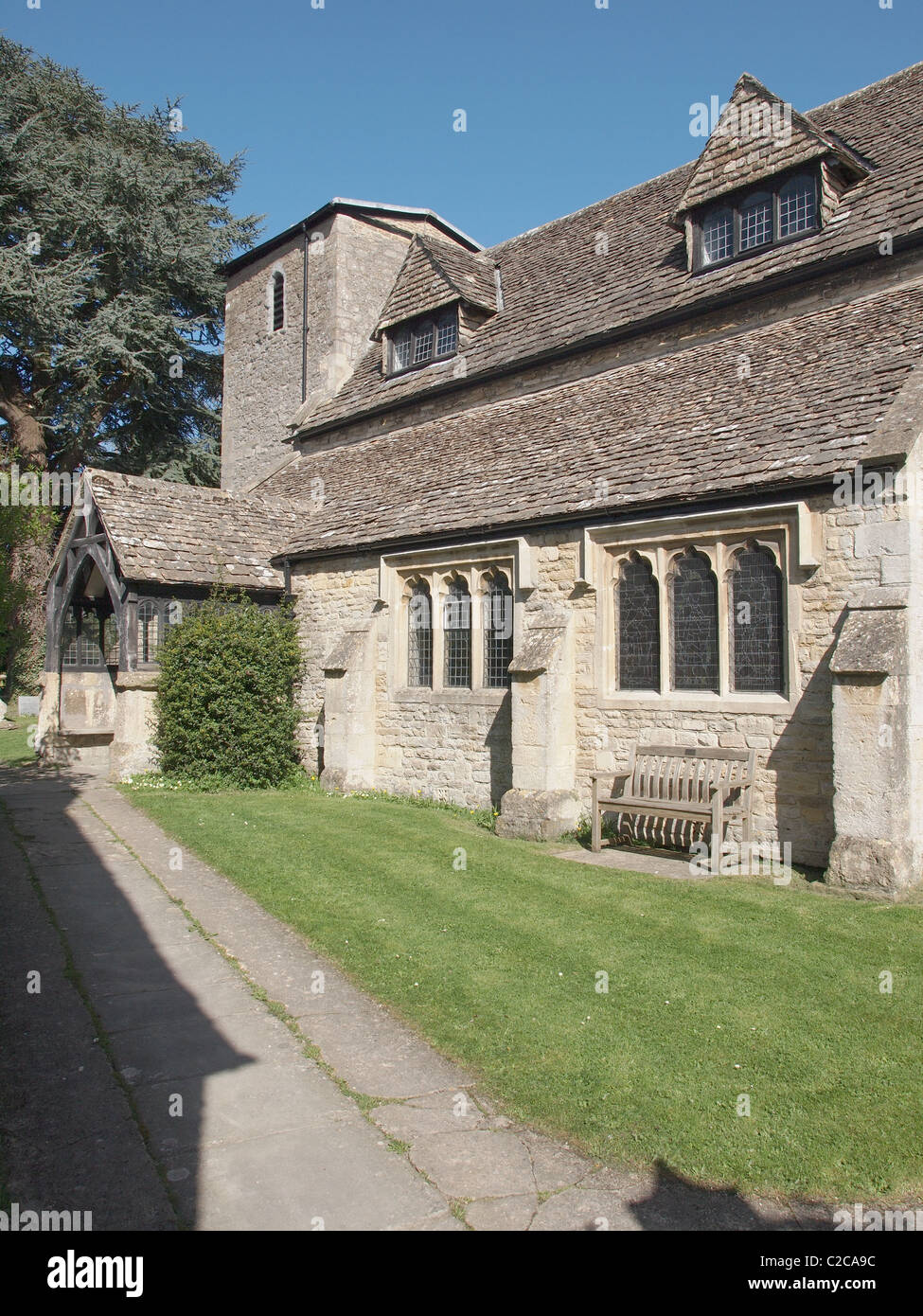 St Mary's Chiesa Cattolica Romana Cricklade Foto Stock