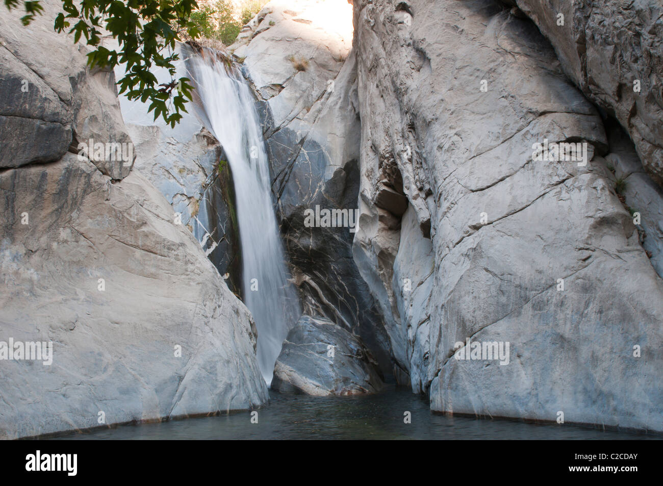 Palm Springs, California. Tahquitz Falls, Tahquitz Canyon. Foto Stock