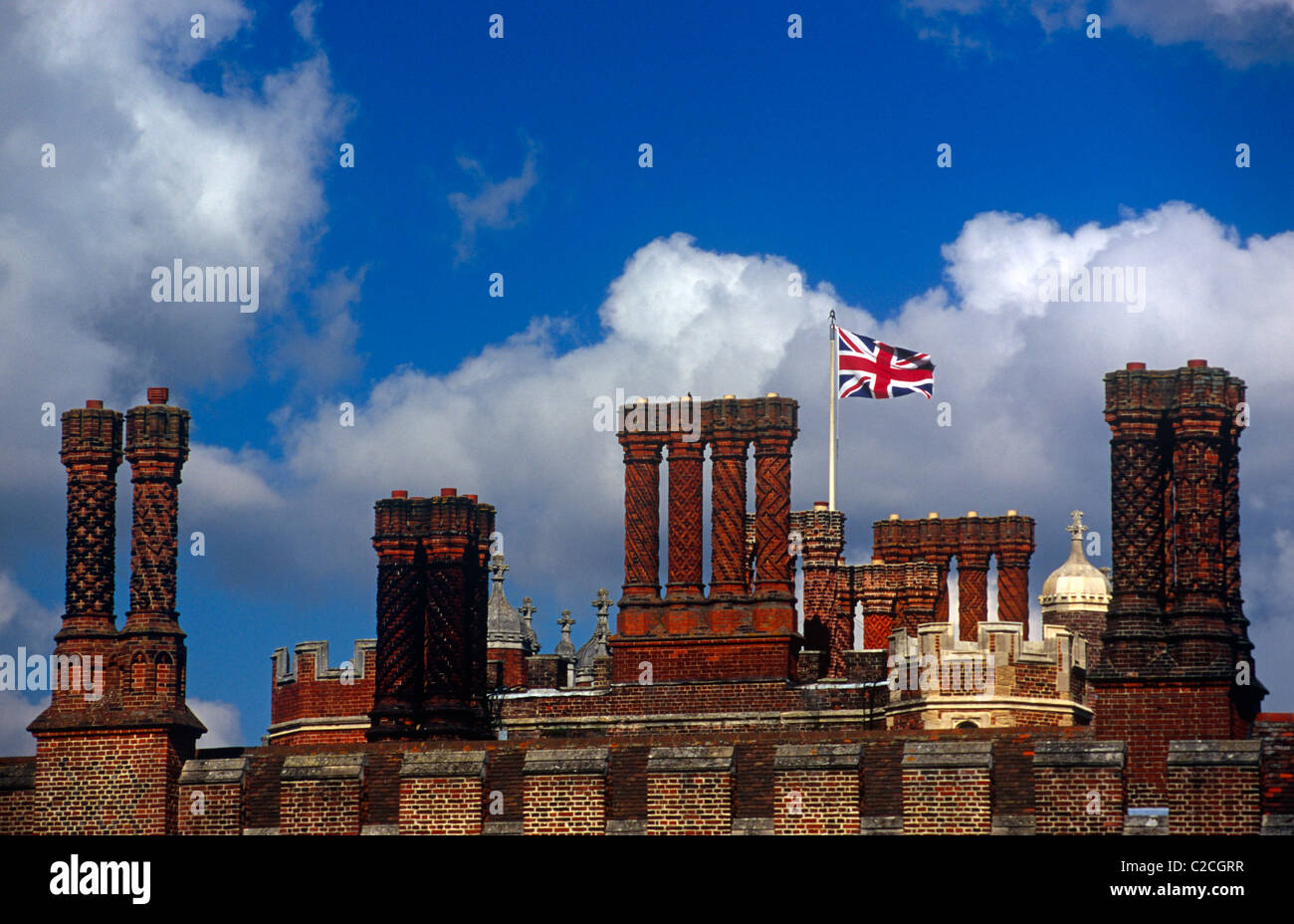 Hampton Court Surrey in Inghilterra Foto Stock