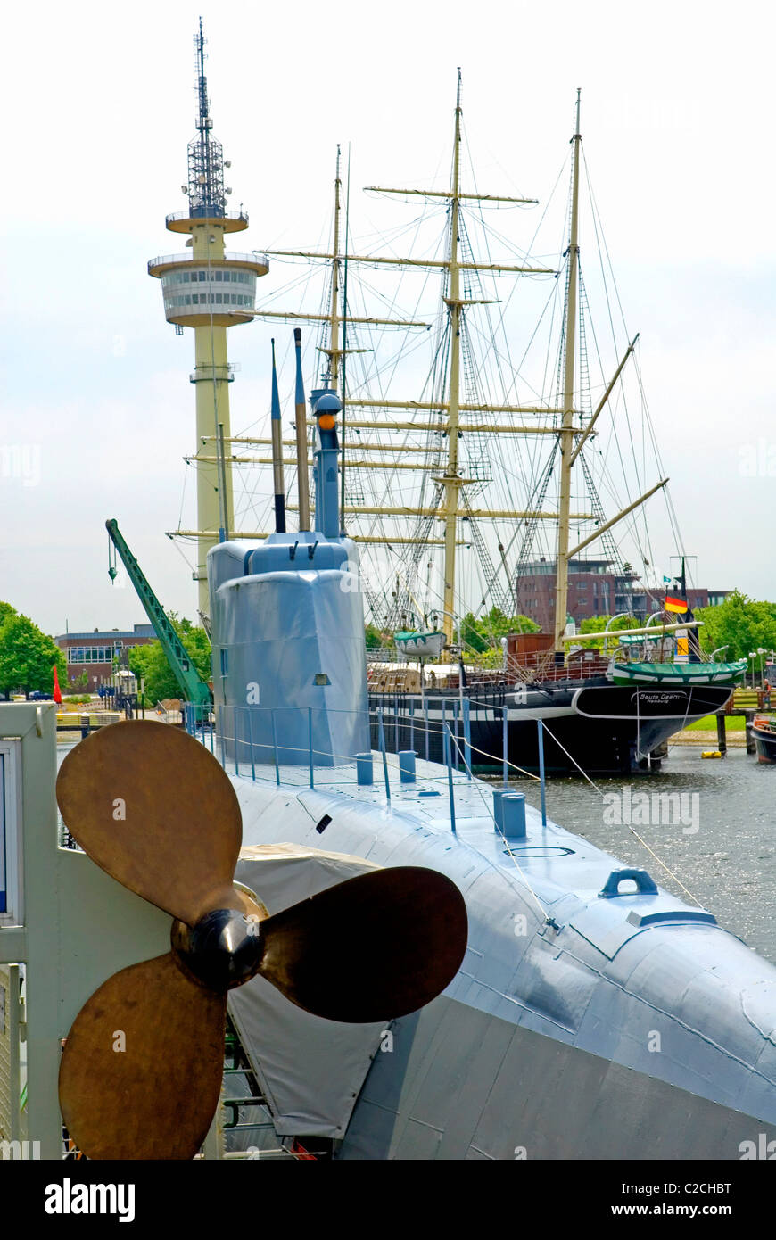 Bremerhaven. Germania Foto Stock