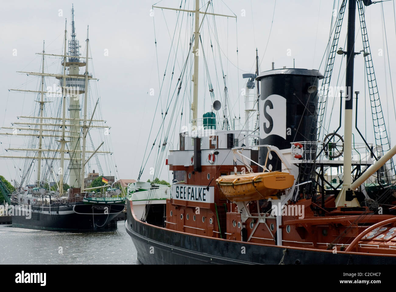 Bremerhaven. Germania Foto Stock