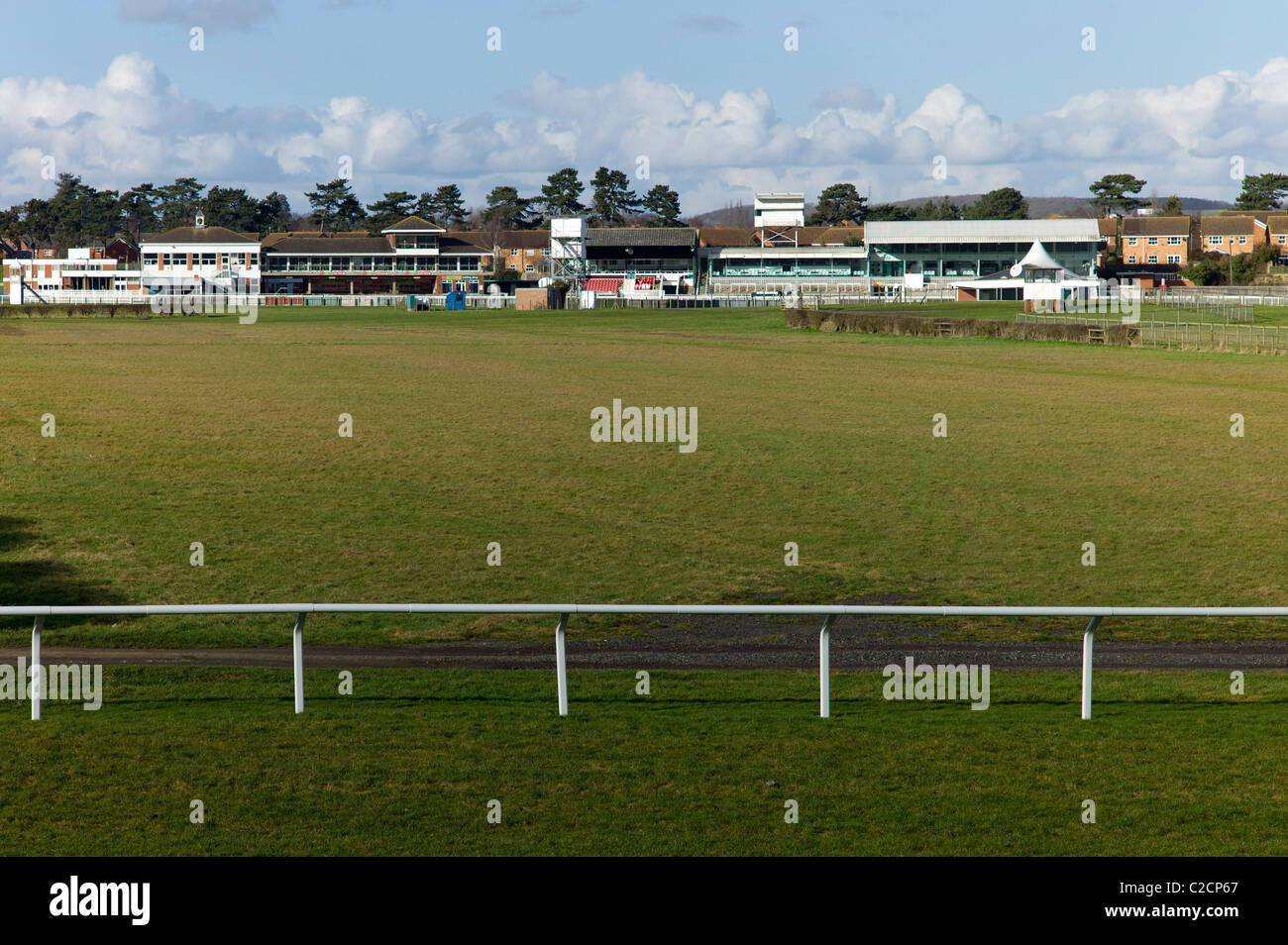 Stratford upon avon racecourse Foto Stock