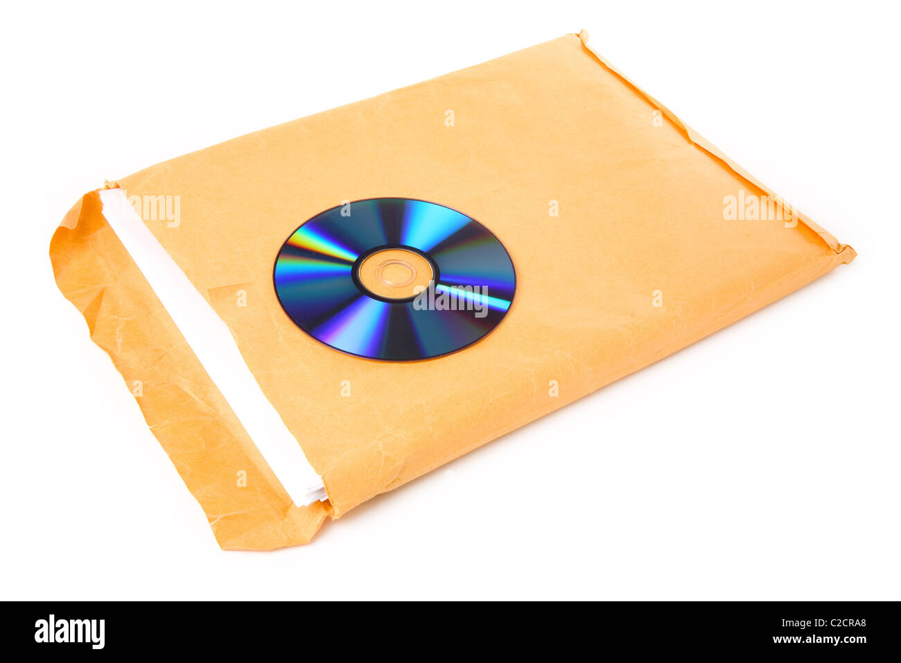 Il CD e il documento, concetto di file digitali Foto Stock