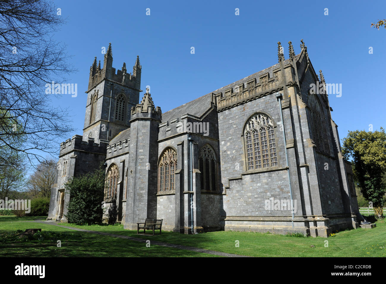 Chiesa di Santa Maria Dartington Devon UK Foto Stock