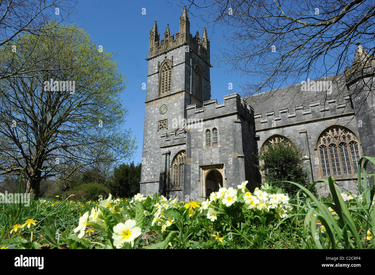 Chiesa di Santa Maria Dartington Devon UK Foto Stock