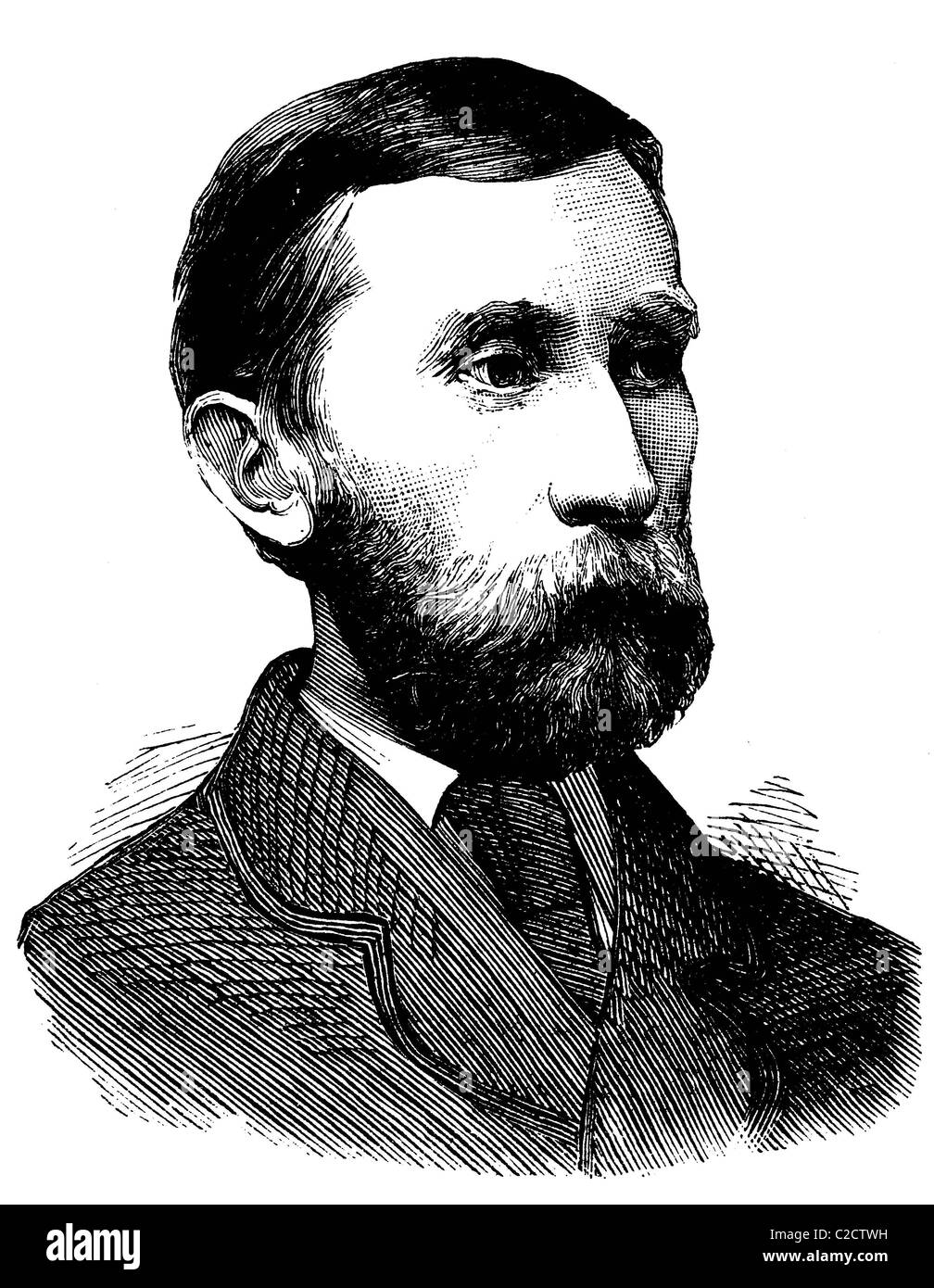 T. R. Buchanan, House of Commons, Inghilterra, storico illustrazione, 1884 Foto Stock