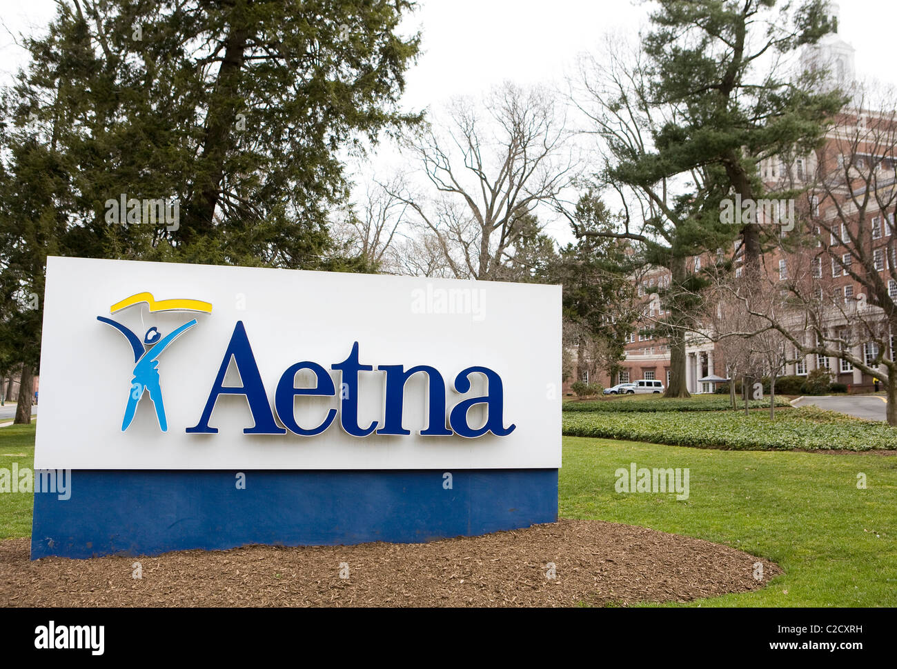 La sede della compagnia di assicurazione sanitaria Aetna. Foto Stock