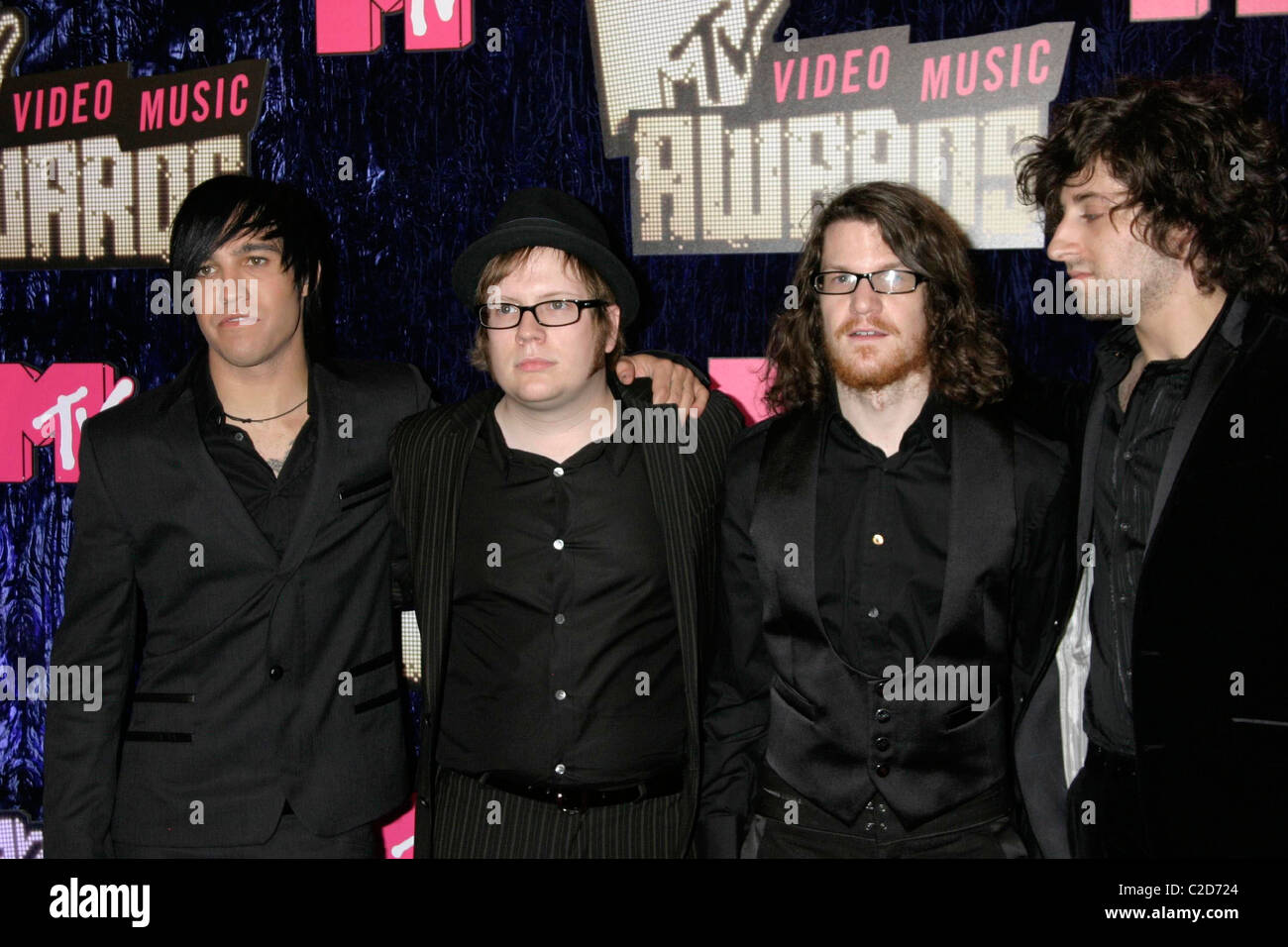 Falloutboy MTV Video Music Awards - Gli arrivi al Palms Hotel and Casino Las Vegas, Nevada - 09.09.07 Foto Stock