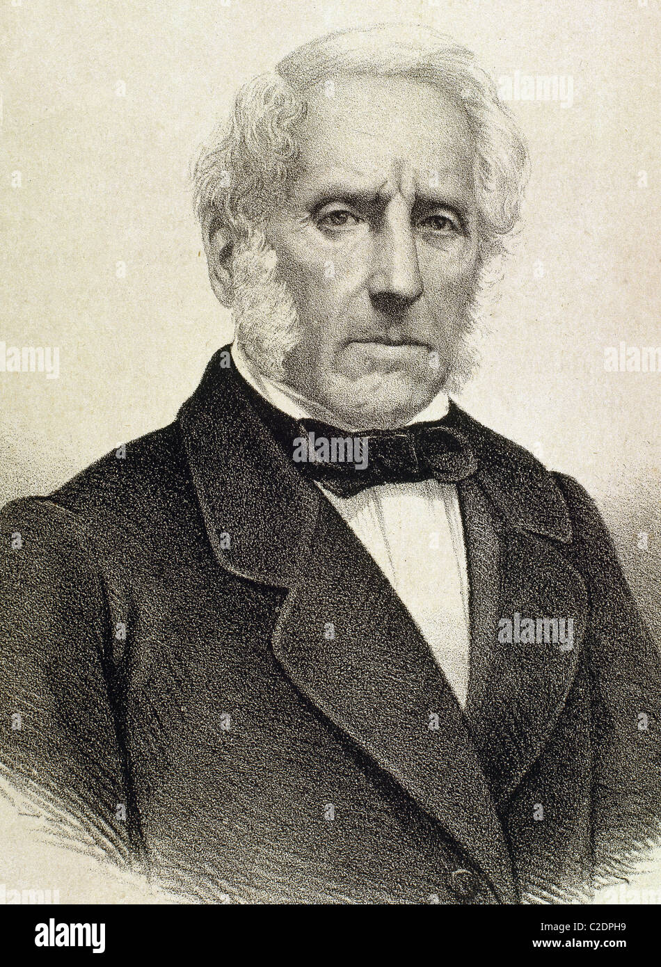 Manzoni, Alessandro (1785-1873). Scrittore italiano. Foto Stock