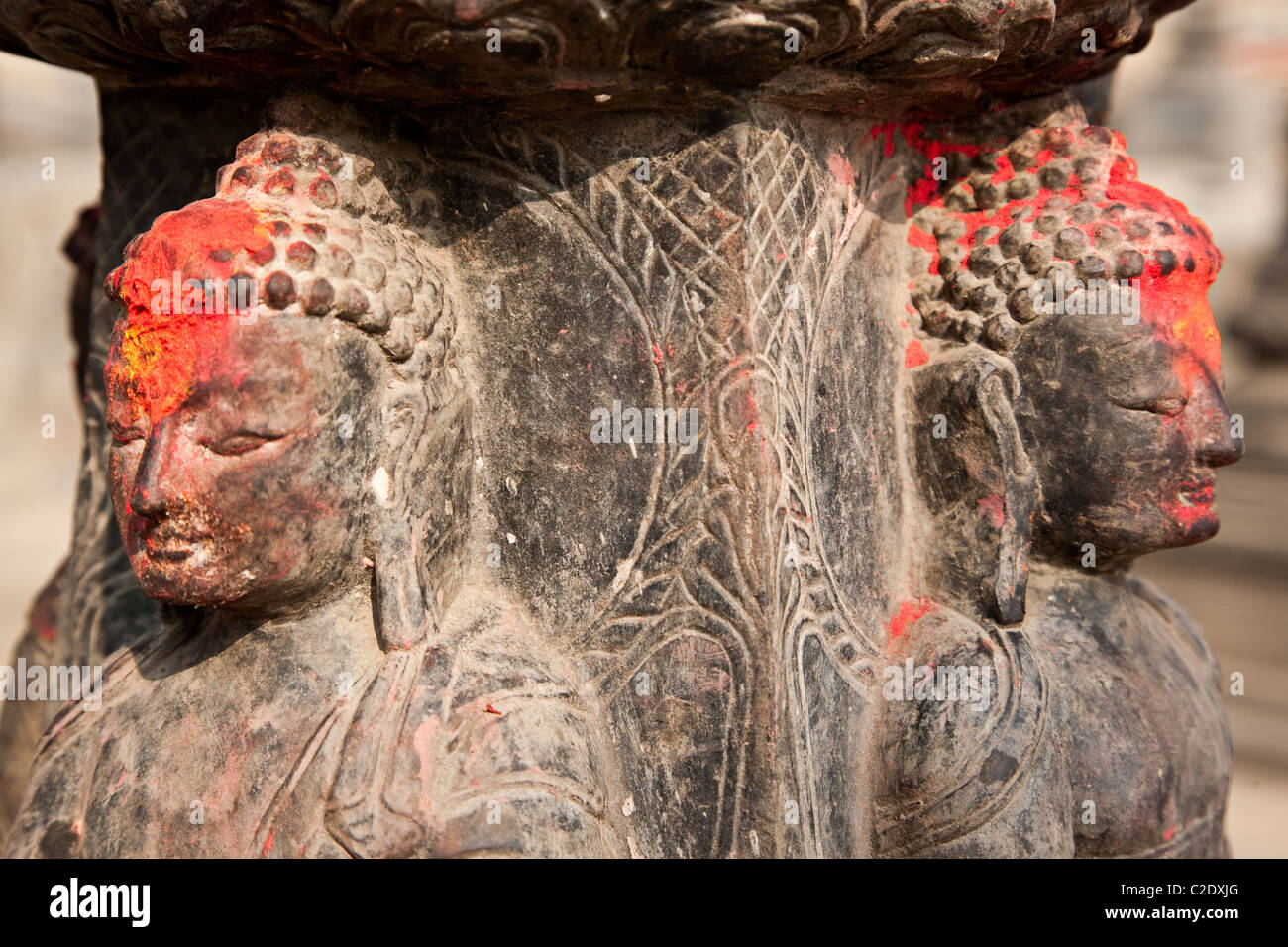 Statua di Buddha. Kathmandu, Nepal Foto Stock