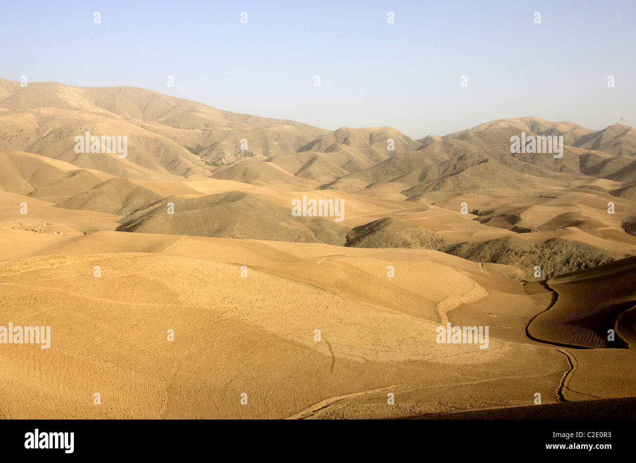 Paesaggio vicino Feyzabad, Afghanistan Foto Stock