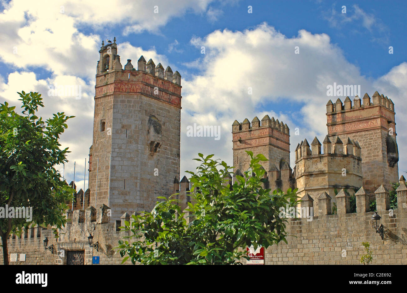 Castello di San Marcos, Puerto de Santa María. Provincia di Cadice, Andalusia. Spagna Foto Stock