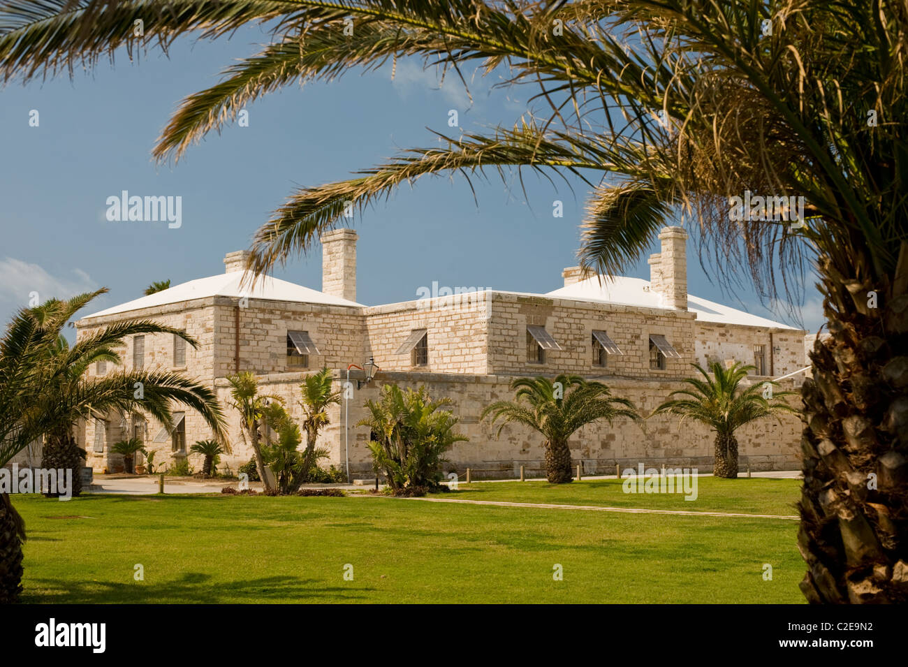 Royal Naval cantieri, Sandys parrocchia, Irlanda Isola, Bermuda. Foto Stock