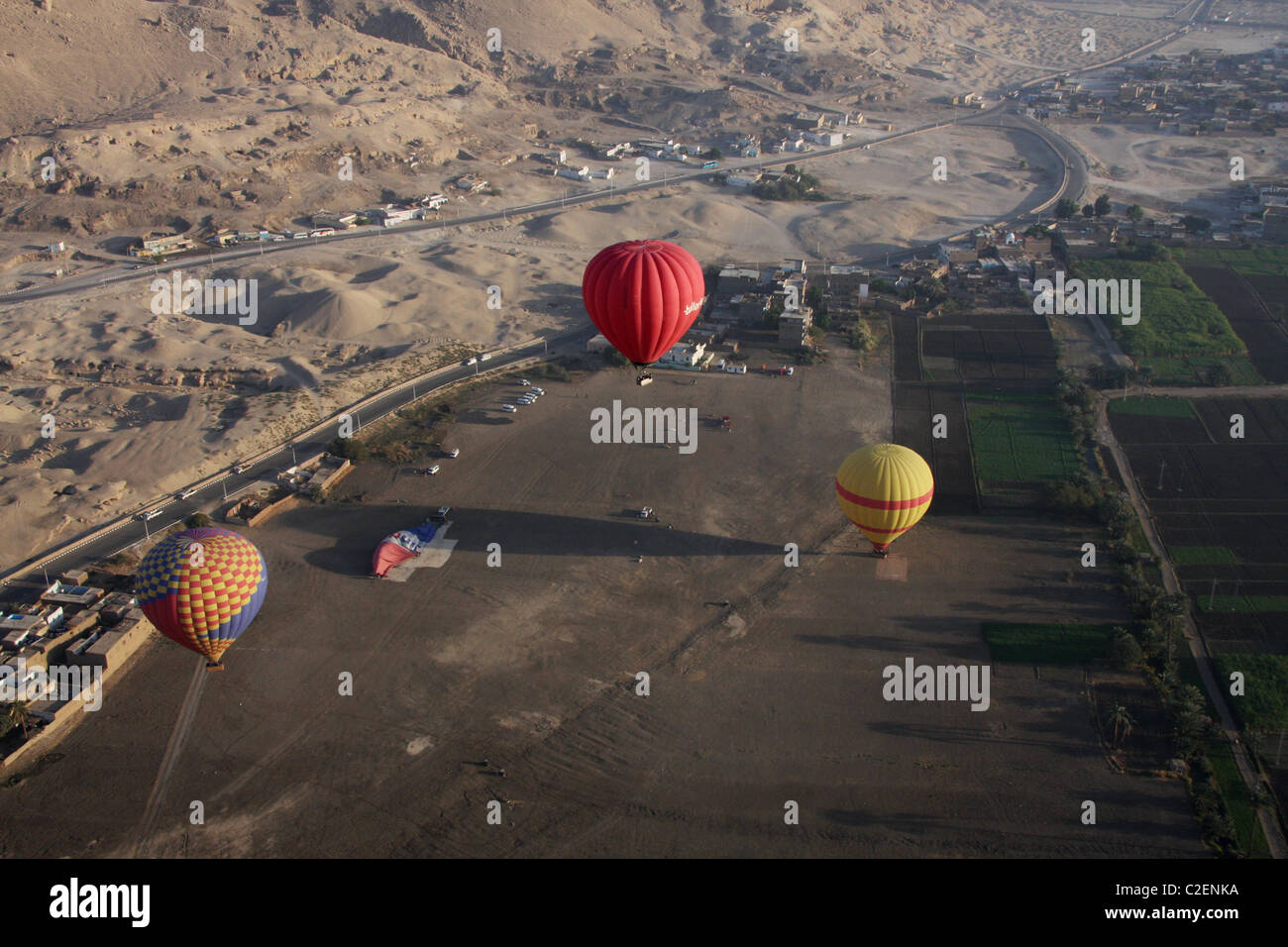 I palloni ad aria calda Foto Stock