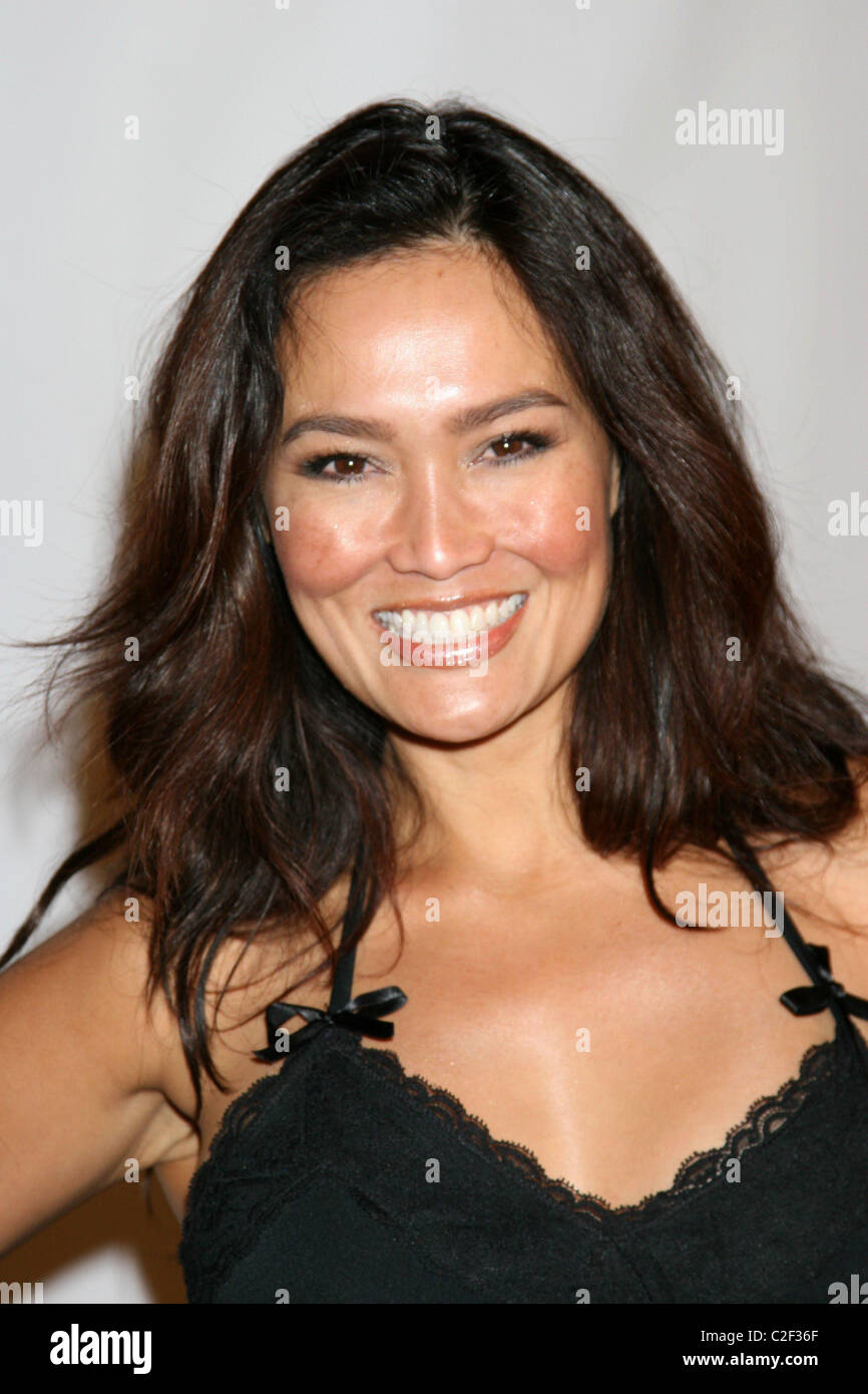 Tia Carrere/Nip tuck Stagione 5 Screening Premiere detenute al Paramount Theatre Hollywood, California - 20.10.07 Foto Stock