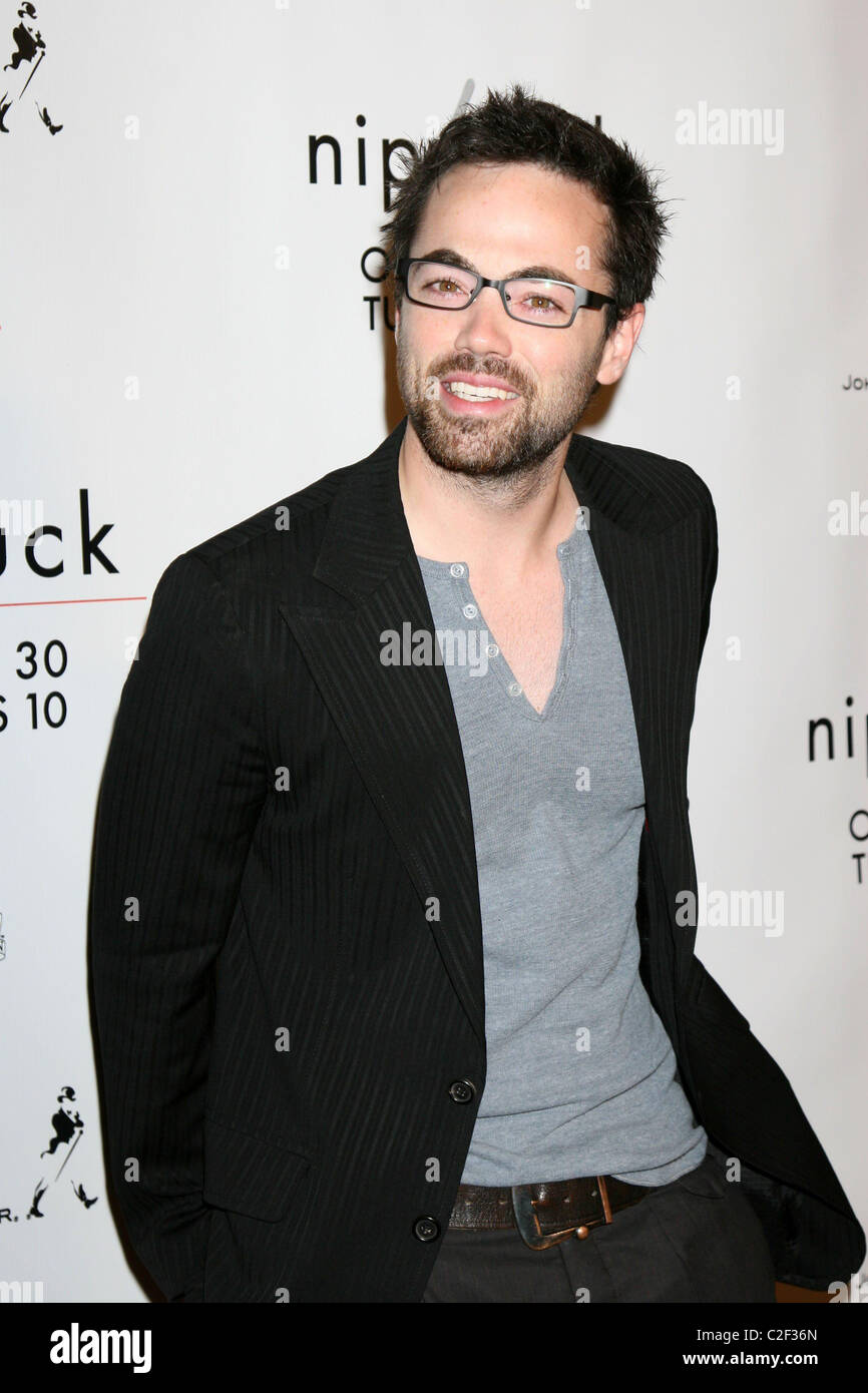 Jon Henlsey/Nip tuck Stagione 5 Screening Premiere detenute al Paramount Theatre Hollywood, California - 20.10.07 Foto Stock