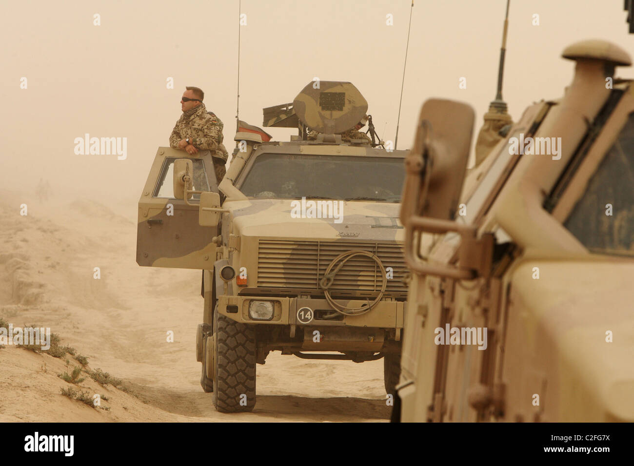 ATF Dingo, Kunduz, Afghanistan Foto Stock