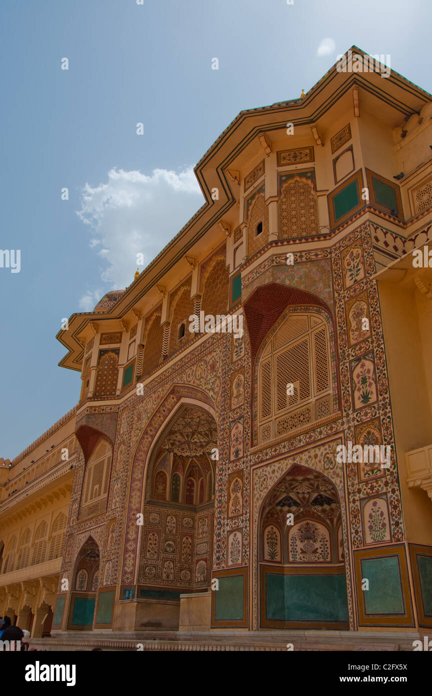 Amber Fort, a Jaipur, India, Fort Foto Stock