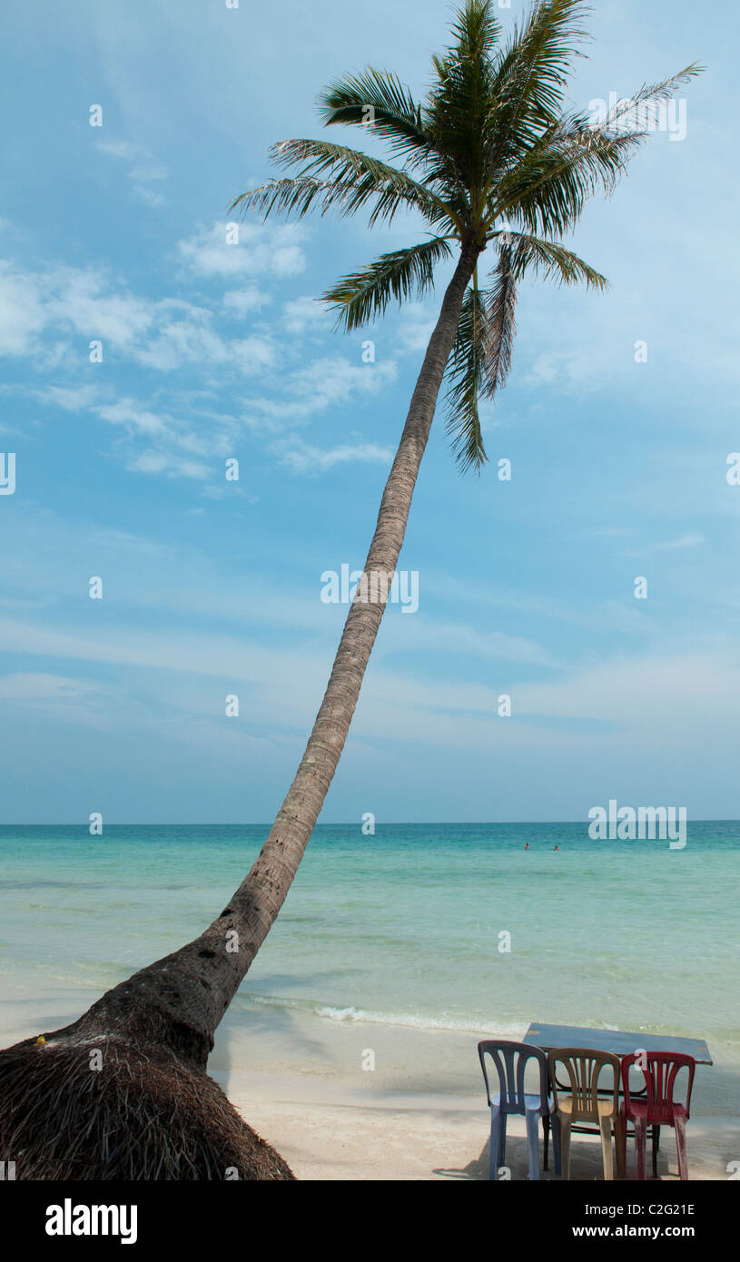 Bella Bai Sao beach sull'Isola di Phu Quoc in Vietnam Foto Stock