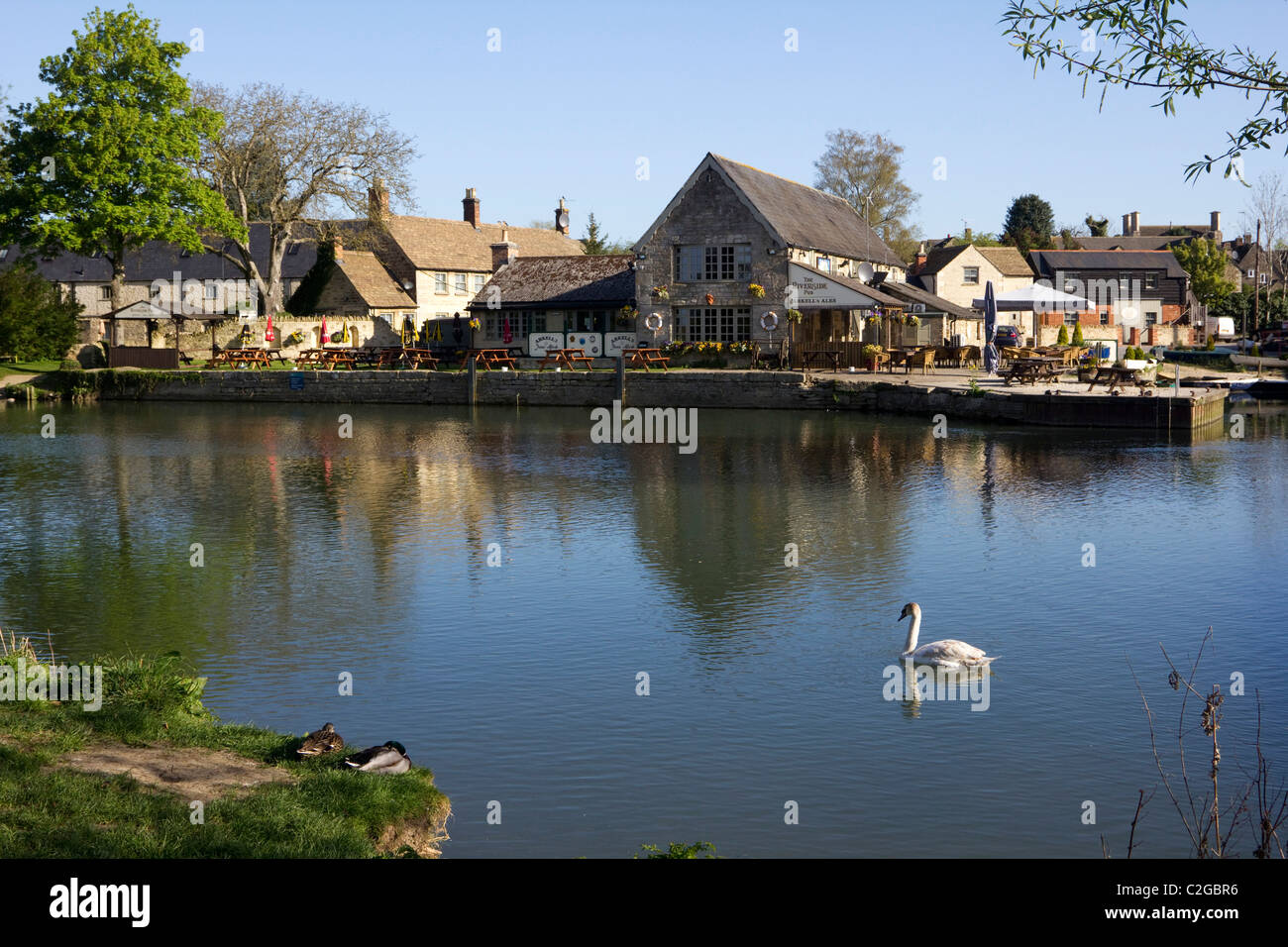 Lechlade on thames cotswolds gloucestershire England Regno unito Gb Foto Stock