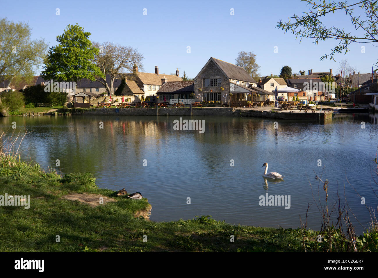 Lechlade on thames cotswolds gloucestershire England Regno unito Gb Foto Stock