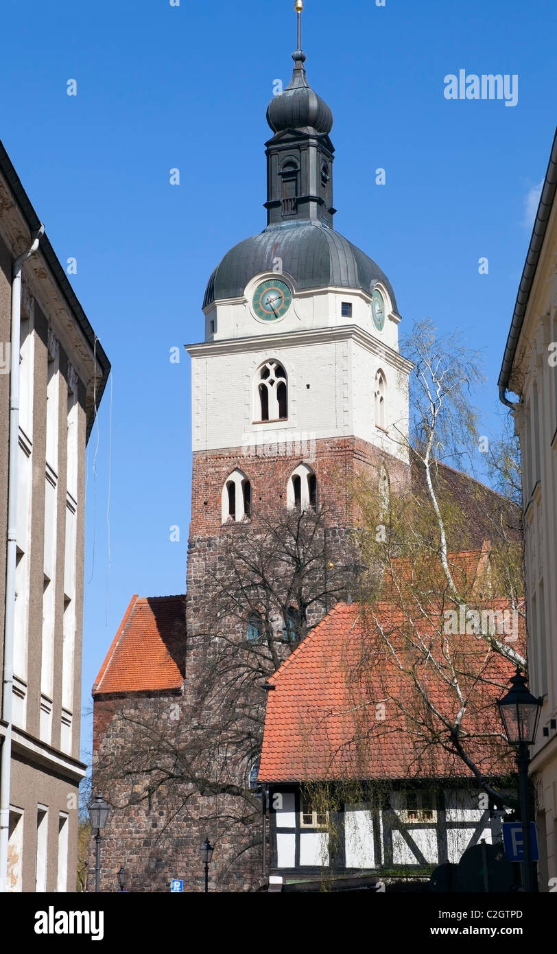 San Gotthardtkirche, Brandenburg an der Havel, Germania Foto Stock