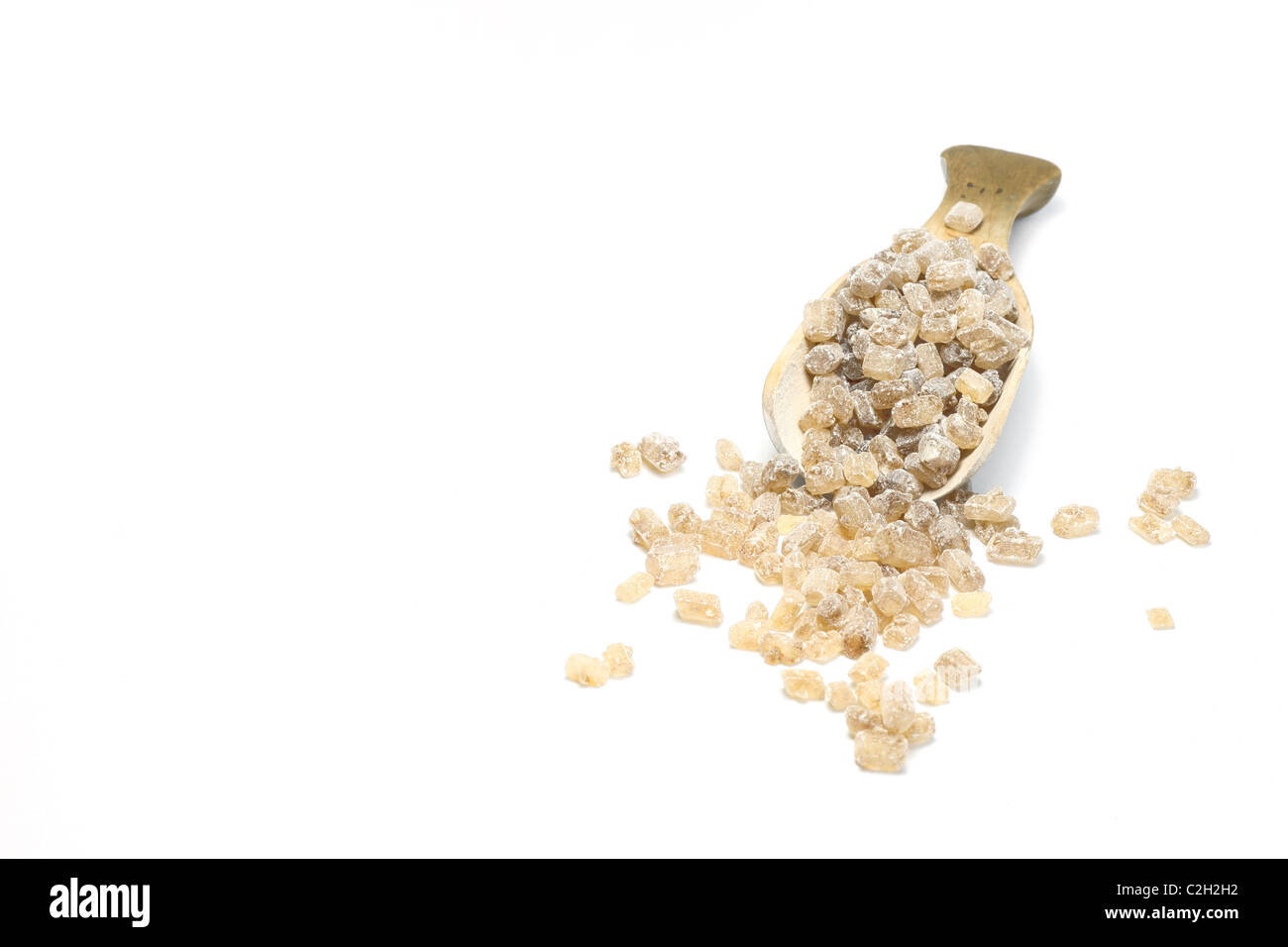 Zucchero su un secchio di legno Foto Stock Zucchero su un secchio di legno Foto Stock