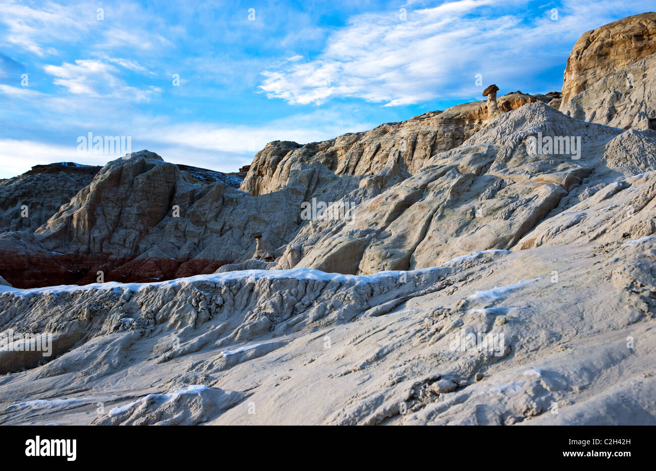 Stati Uniti d'America, Utah, il Vermillion Cliffs del Paria Canyon Foto Stock