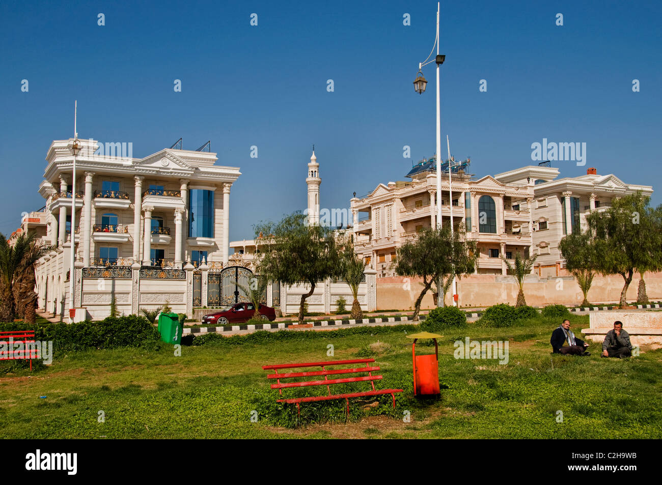 Hama Siria costoso house villa ricca famiglia Foto Stock