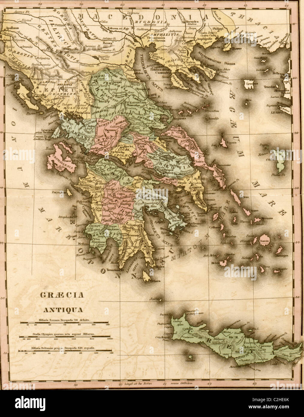 Antica Grecia Foto Stock