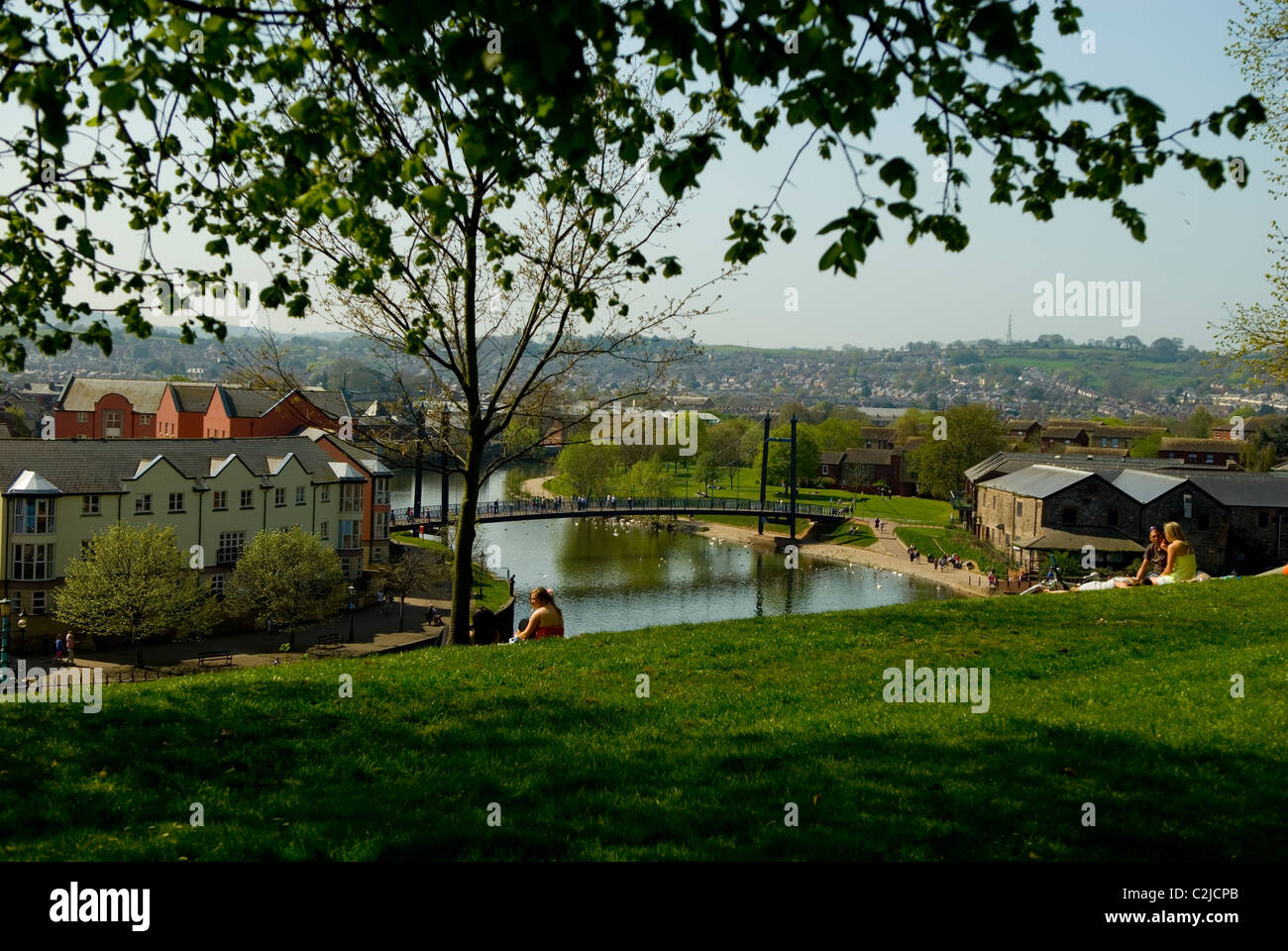 Exeter Quay, Exeter Devon, Inghilterra Regno Unito 2011 Foto Stock