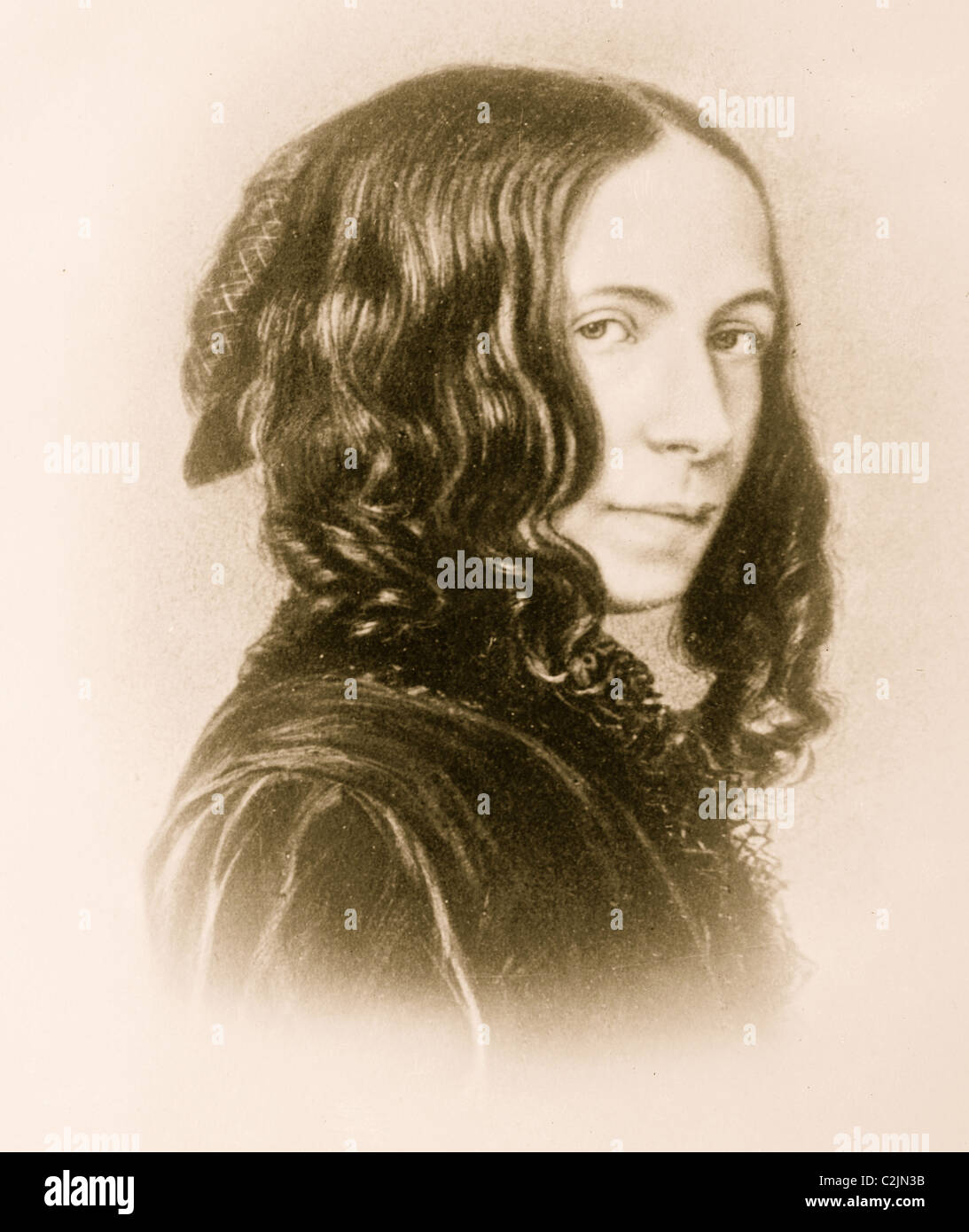 Elizabeth Barrett Browning Foto Stock