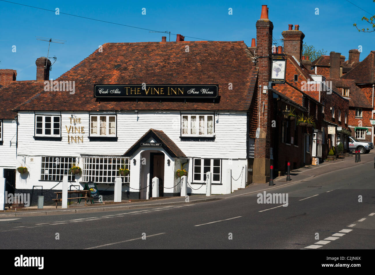 Il Vitigno Inn Goudhurst Kent England Foto Stock