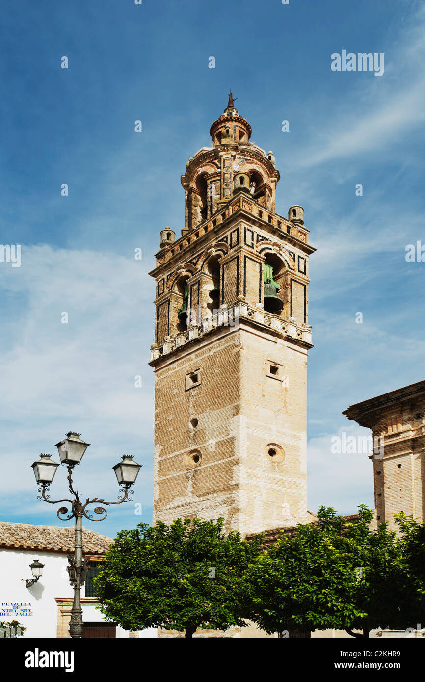 Ecija, Sevilla, Spagna; La Iglesia Mayor De Santa Cruz Foto Stock
