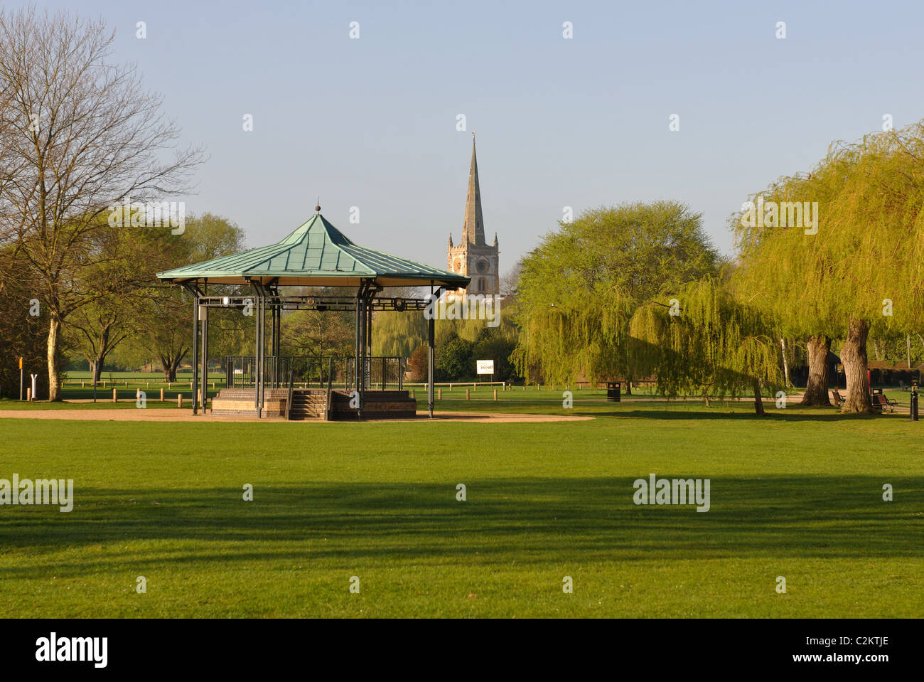 La massa di ricreazione, Stratford-upon-Avon, Warwickshire, Inghilterra, Regno Unito Foto Stock