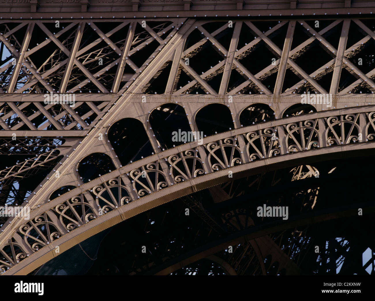 Torre Eiffel, Parigi Foto Stock