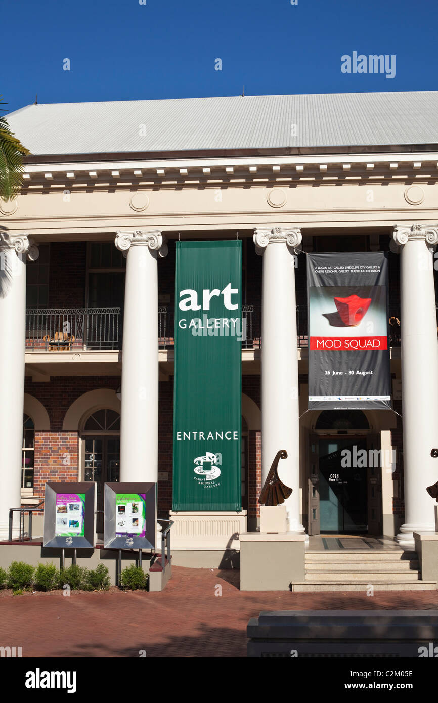 Cairns regionale Galleria d'arte. Cairns, Queensland, Australia Foto Stock