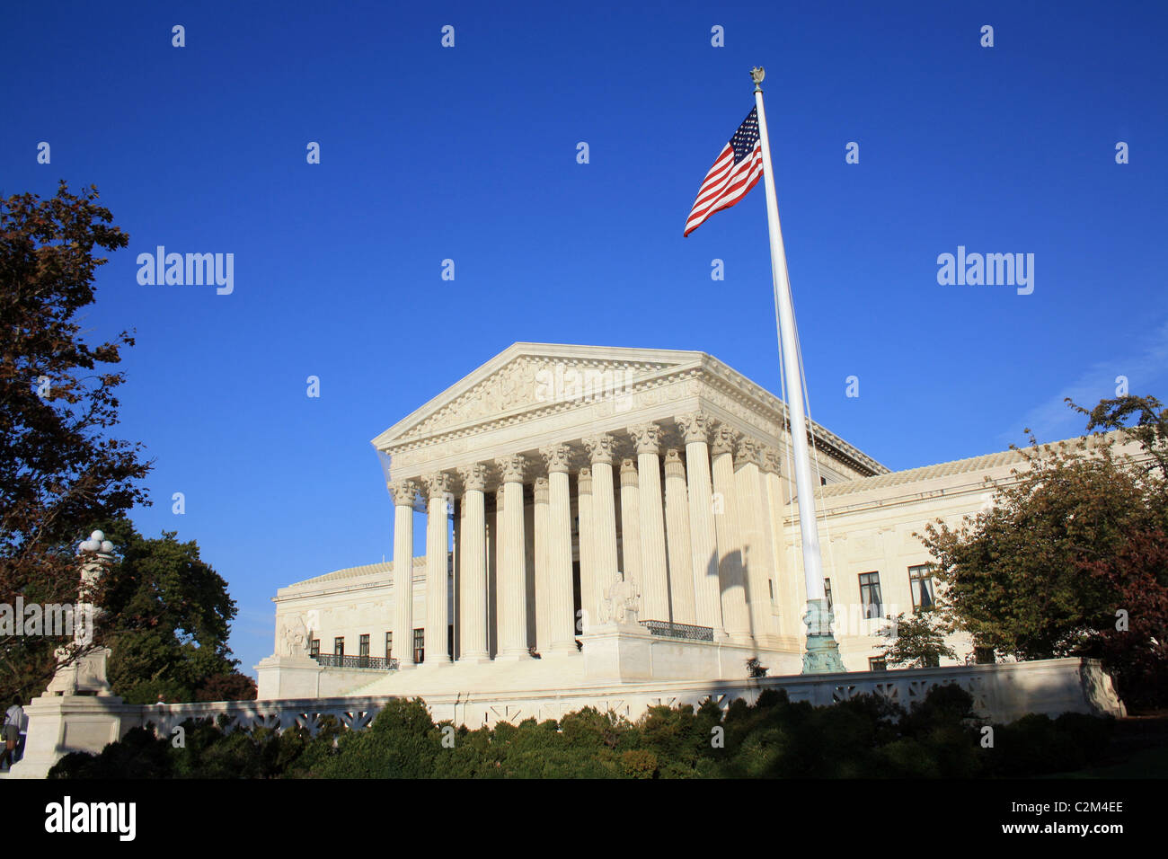 La Corte suprema degli Stati Uniti la costruzione di Washington DC USA 12 Ottobre 2010 Foto Stock